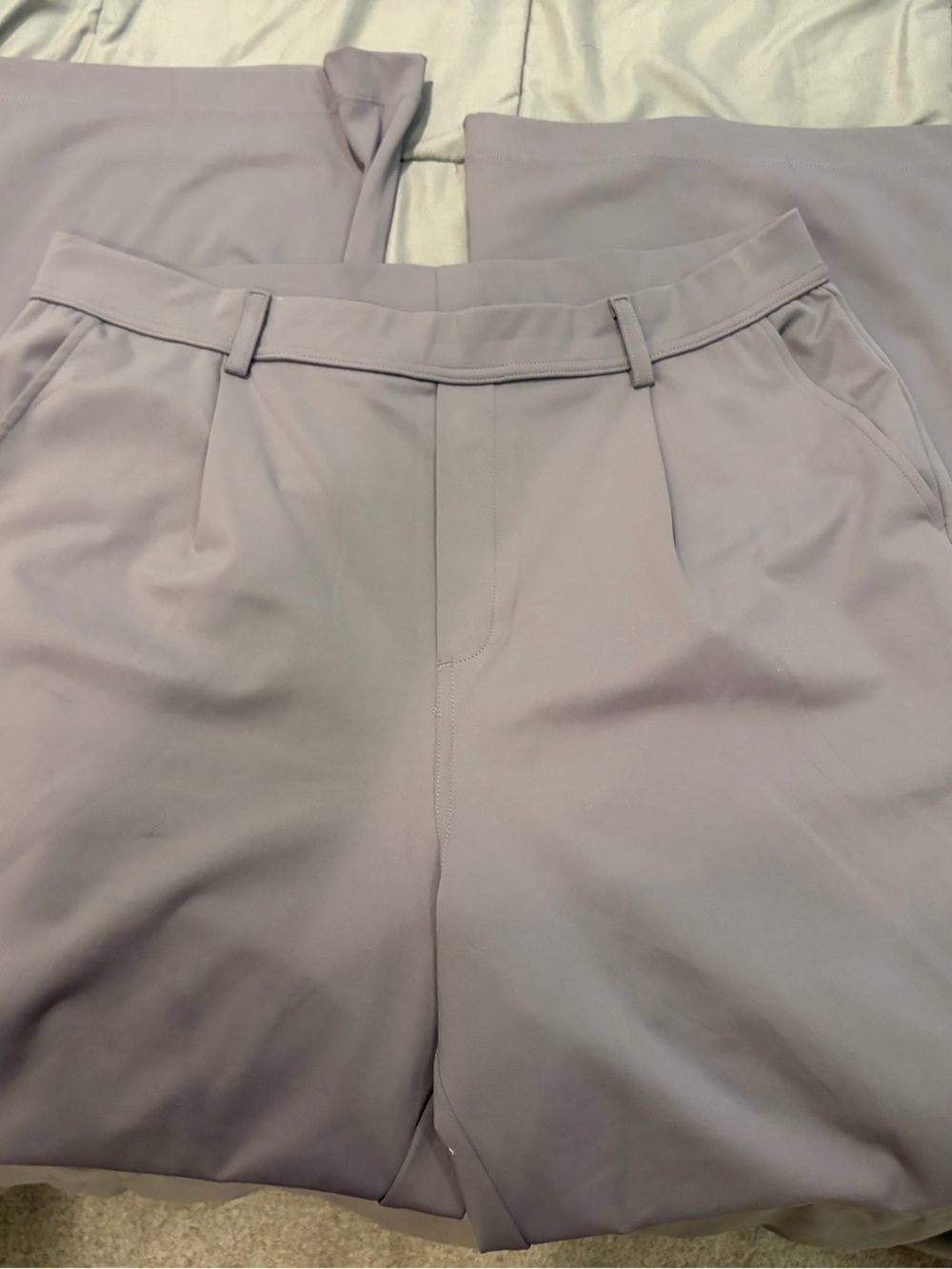 HALARA Gray High-Waist Pants